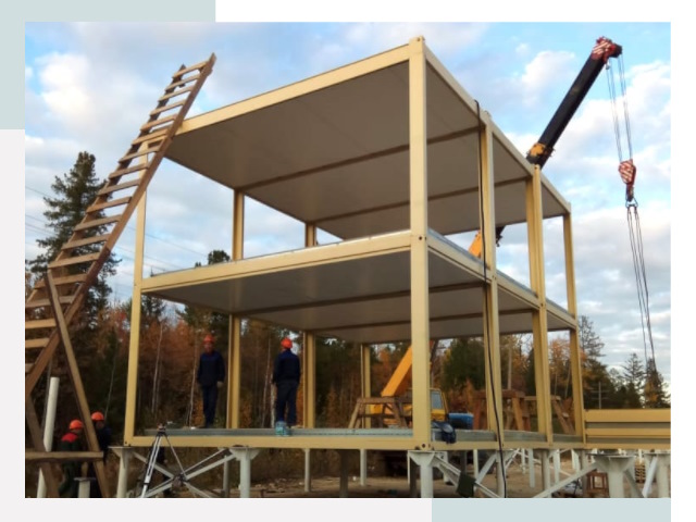 Строительство модульных здания Орел