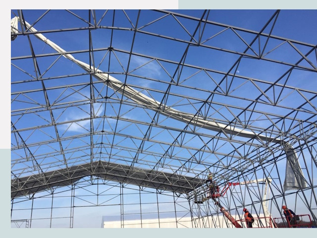 Шатровые ангары от 607 руб. в Орле и Орловской области