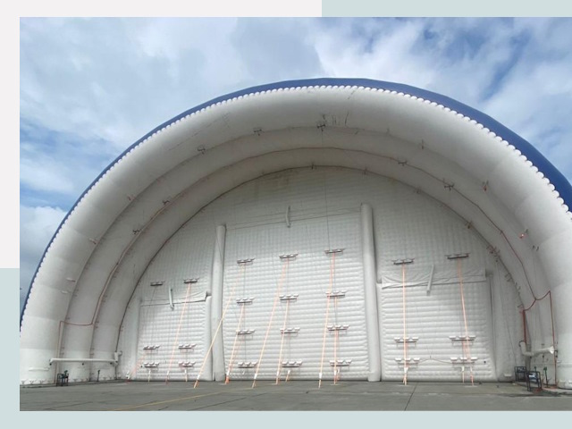 Пневмокаркасные ангары от СтальСтрой-Орл по цене от 607 руб.