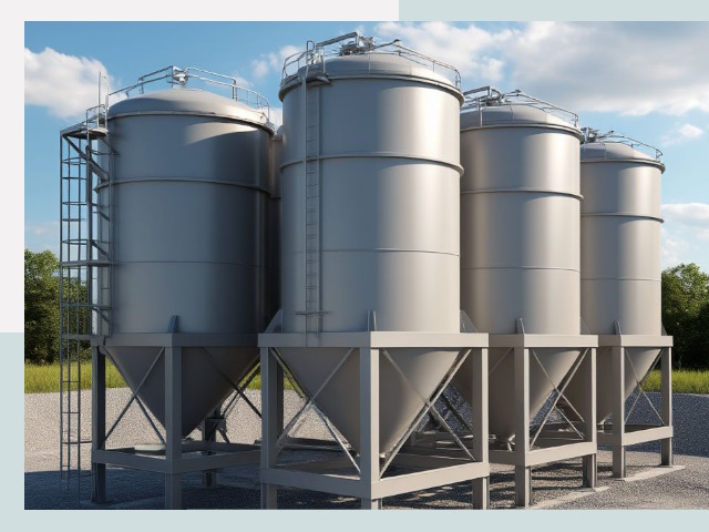 Металлические силосы от СтальСтрой-Орл по цене 607 руб.