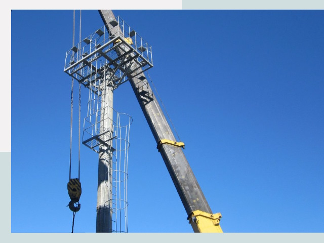 Монтаж осветительных мачт в Орел от 607 руб.