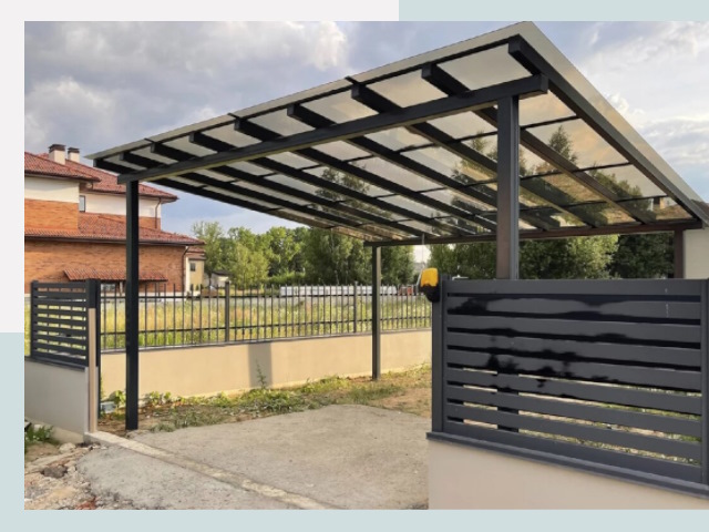 Металлические навесы в Орел от 607 руб. за м²