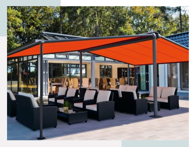 Навесы для кафе и ресторанов в Орле