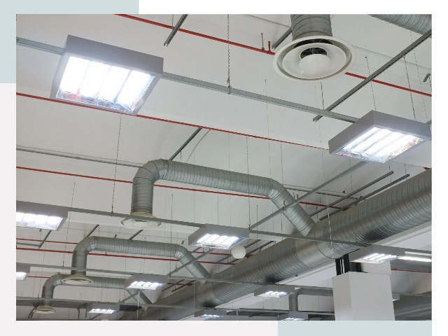 Вентиляция ангаров в Орле