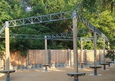 Терраса из металлоконструкций под ключ, проектирование, изготовление и монтаж от СтальСтрой-Орл